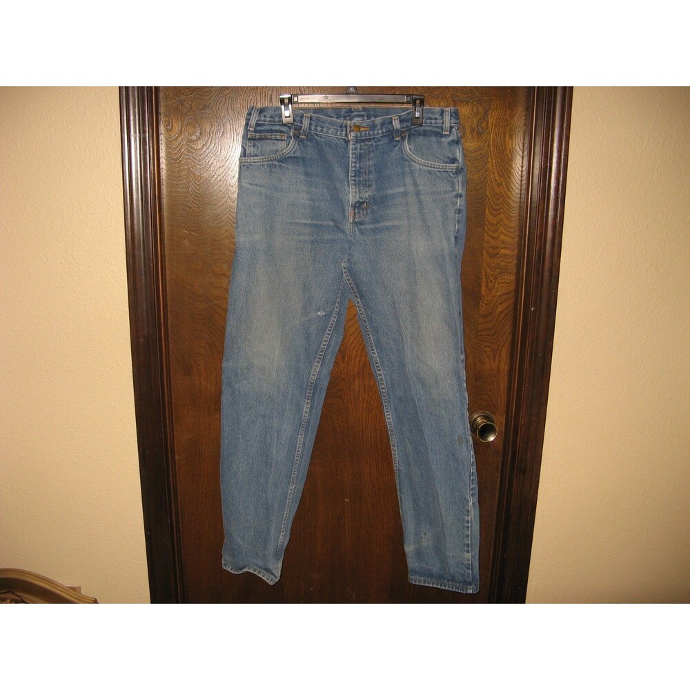 Mens Aramark FR Flame Resistant Westex Indura Denim Jeans  38 x 36 Distressed